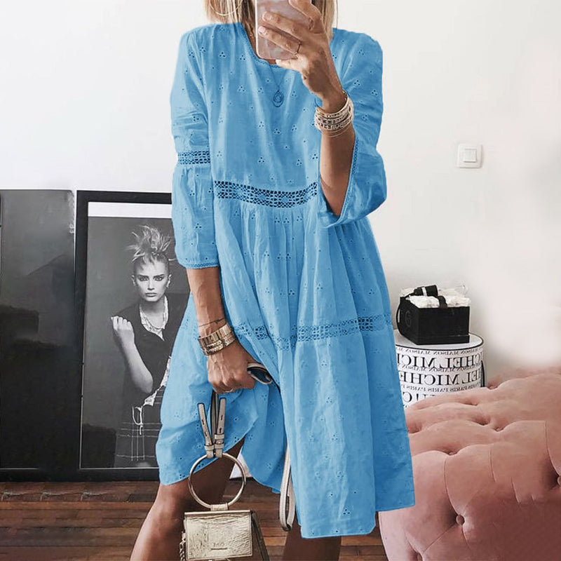Bequeme, elegante Sommerkleid für stilvolle Anlässe