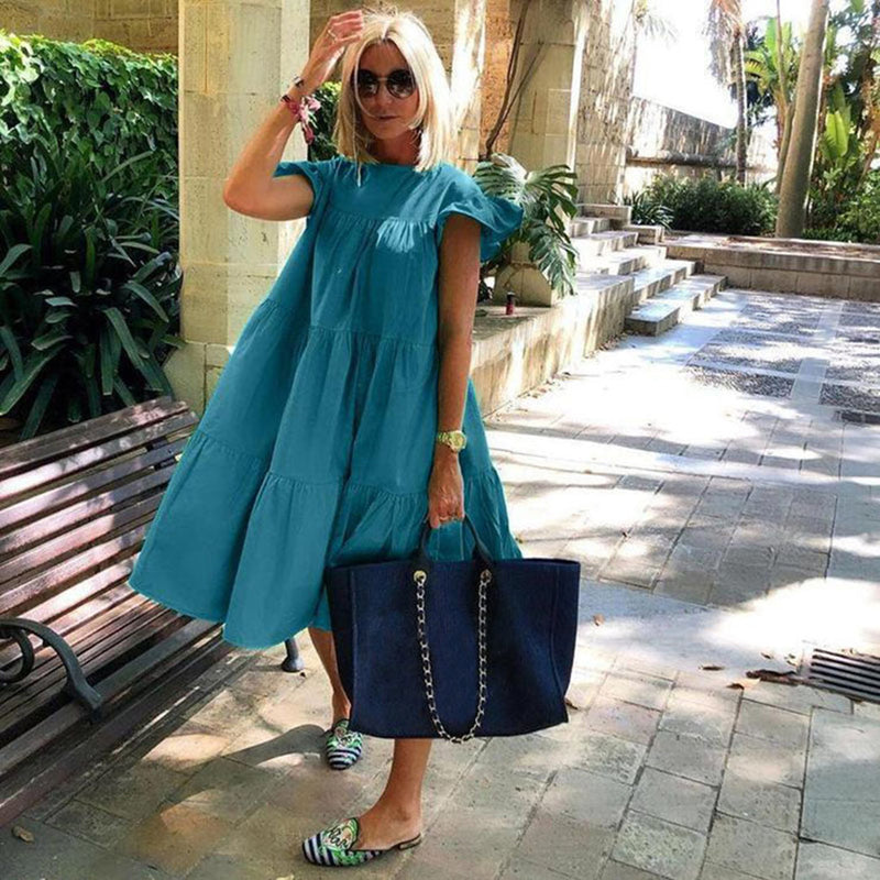Elegantes Midi-Kleid für jeden Anlass im Sommer
