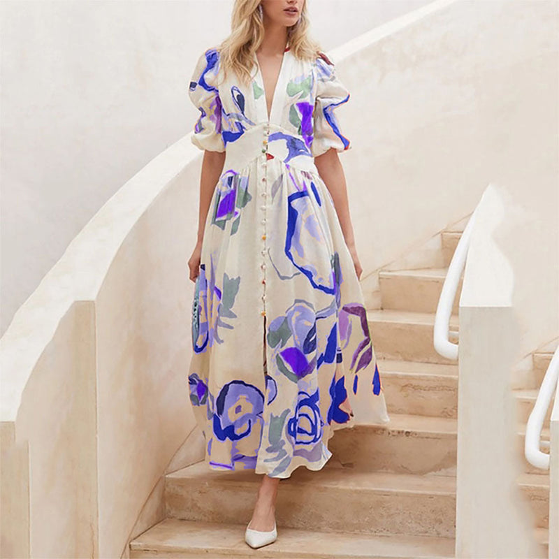 Elegantes und bequemes Sommerkleid für stilvolle Auftritte