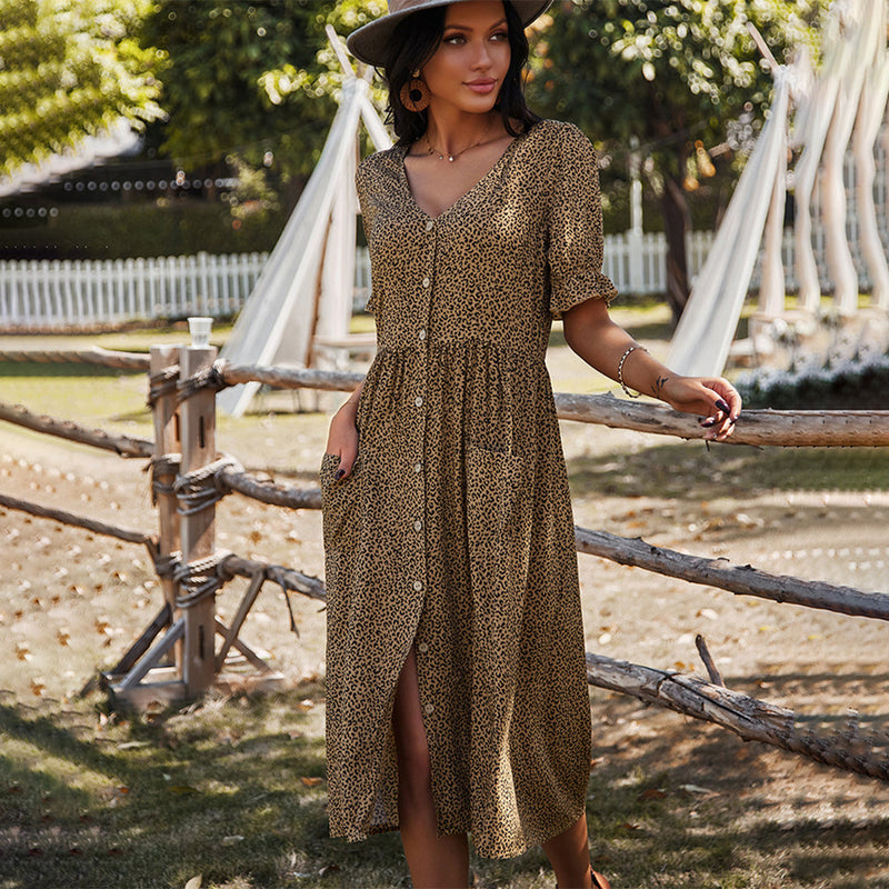 Elegantes Midi-Kleid für jeden Anlass und Komfort
