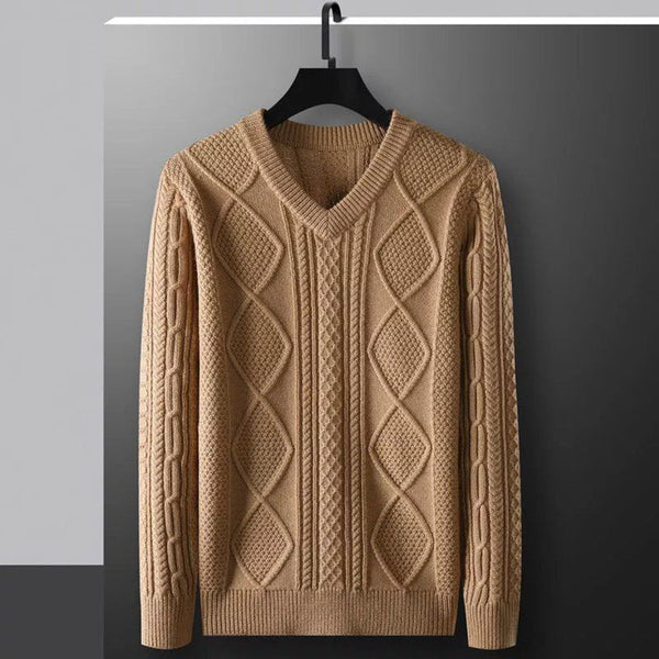 Weicher Herren-Strickpullover