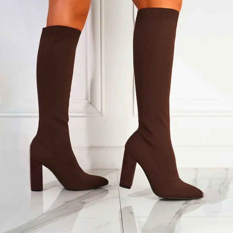 Elegante kniehohe Stiefel für jeden Anlass