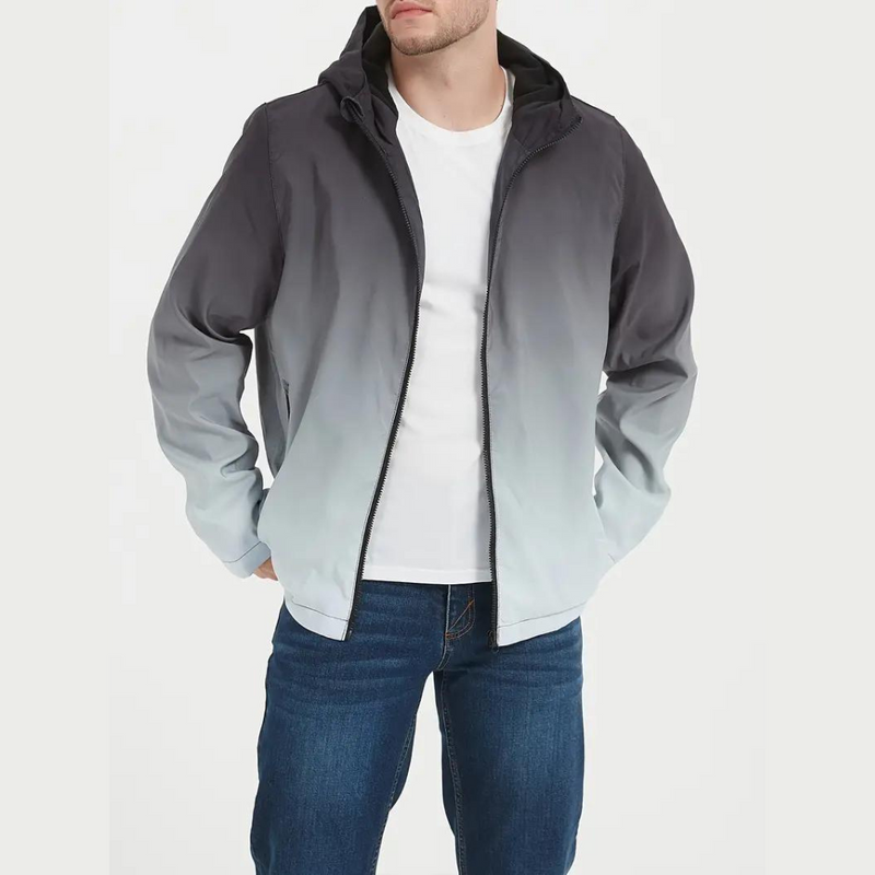 Wasserdichtes Herrenjacke mit Kapuze