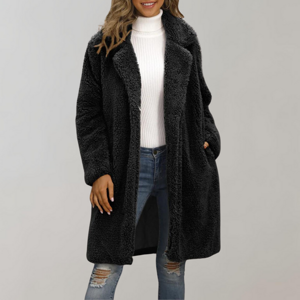 Eleganter warmer Wintermantel für Damen