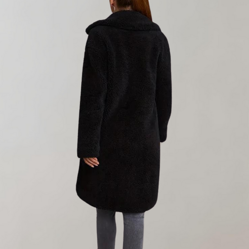 Eleganter warmer Wintermantel für Damen