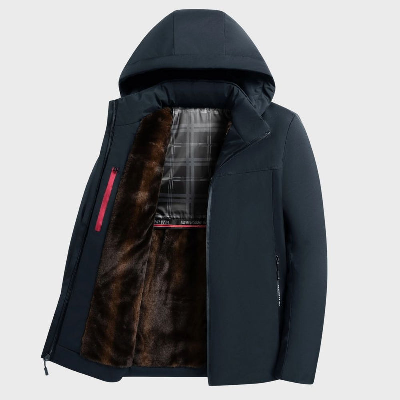 Warme und stilvolle Winterjacke