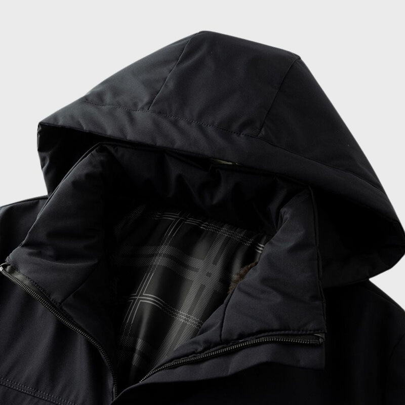 Warme und stilvolle Winterjacke