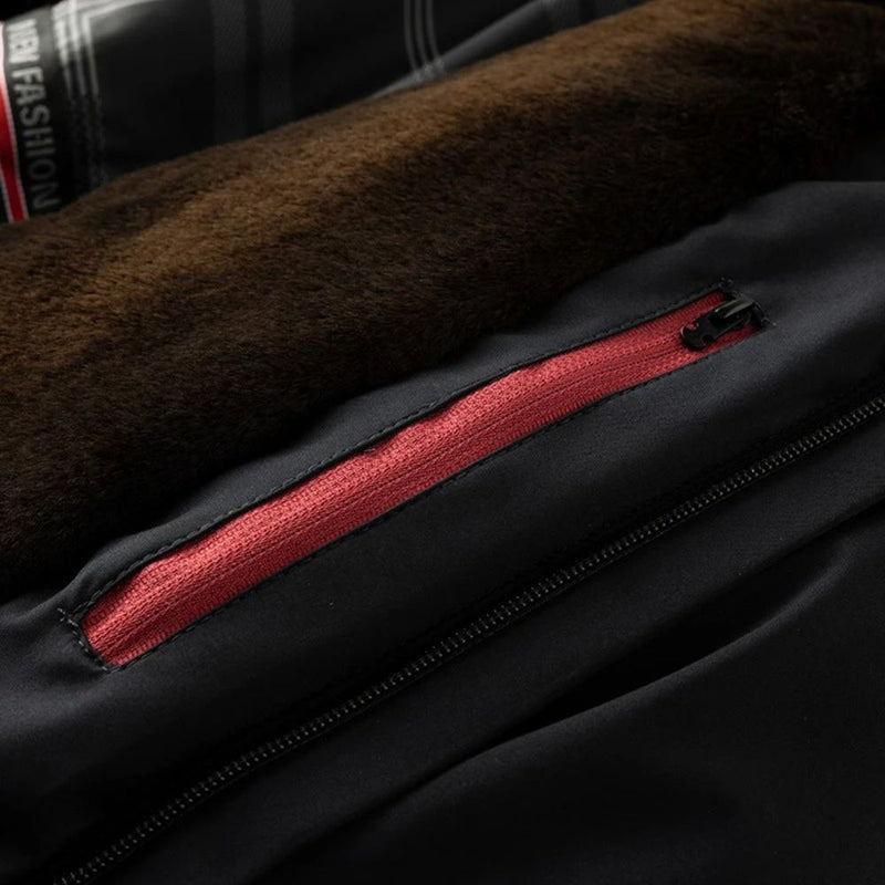 Warme und stilvolle Winterjacke