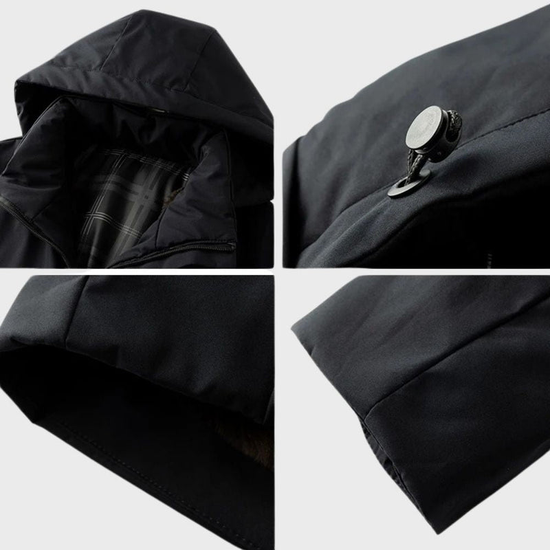 Warme und stilvolle Winterjacke