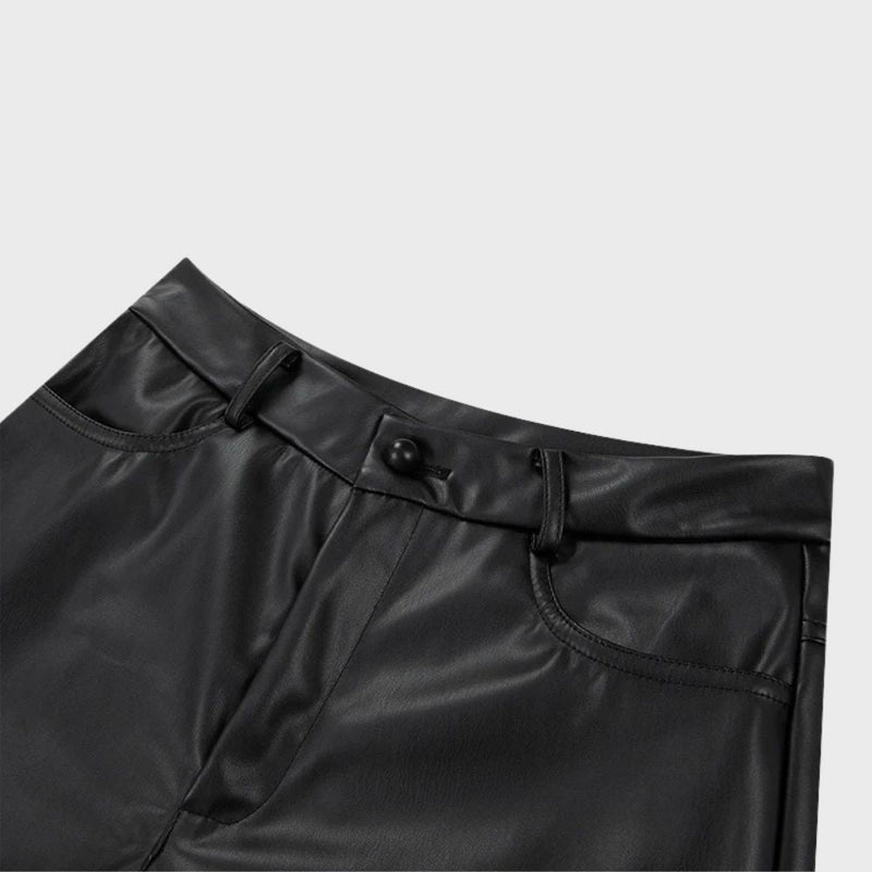 Elegante Damen-Lederhose für stilvolle Anlässe