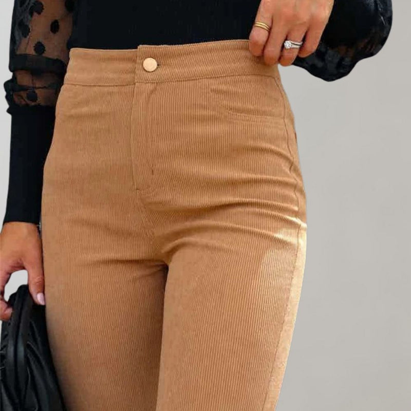 Elegante Kordhosen für Damen - Trendy und bequem