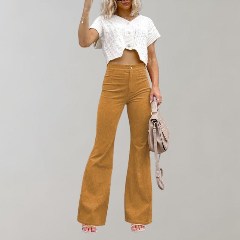 Elegante Kordhosen für Damen - Trendy und bequem