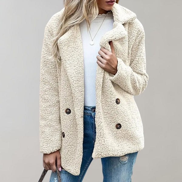 Warme und stilvolle Damenjacke