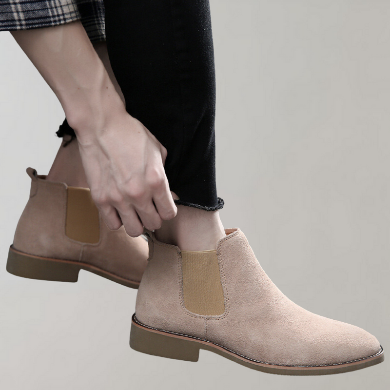Bequeme elegante Herren Slip-On Stiefel