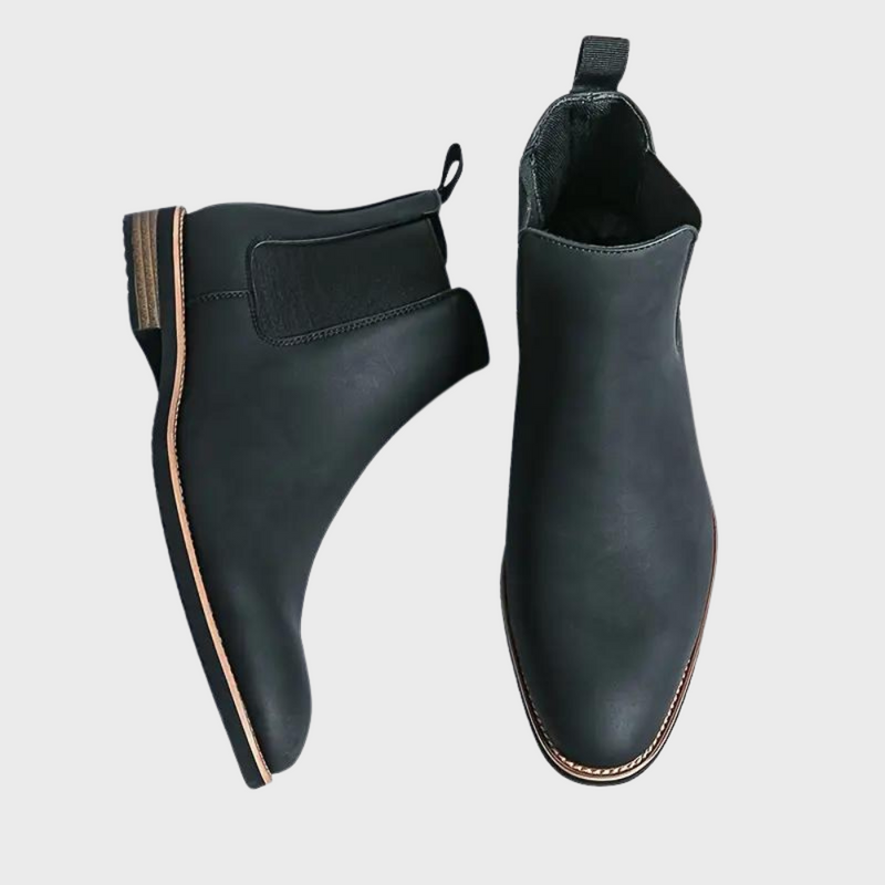 Elegante hochschaft Chelsea-Herrenstiefel