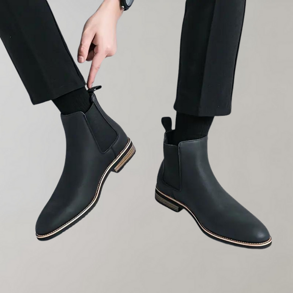 Elegante hochschaft Chelsea-Herrenstiefel