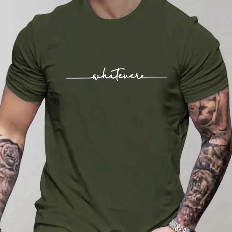 Kay - Lässiges Herren T-Shirt mit Rundhalsausschnitt