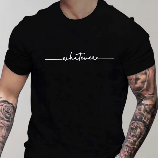 Kay - Lässiges Herren T-Shirt mit Rundhalsausschnitt