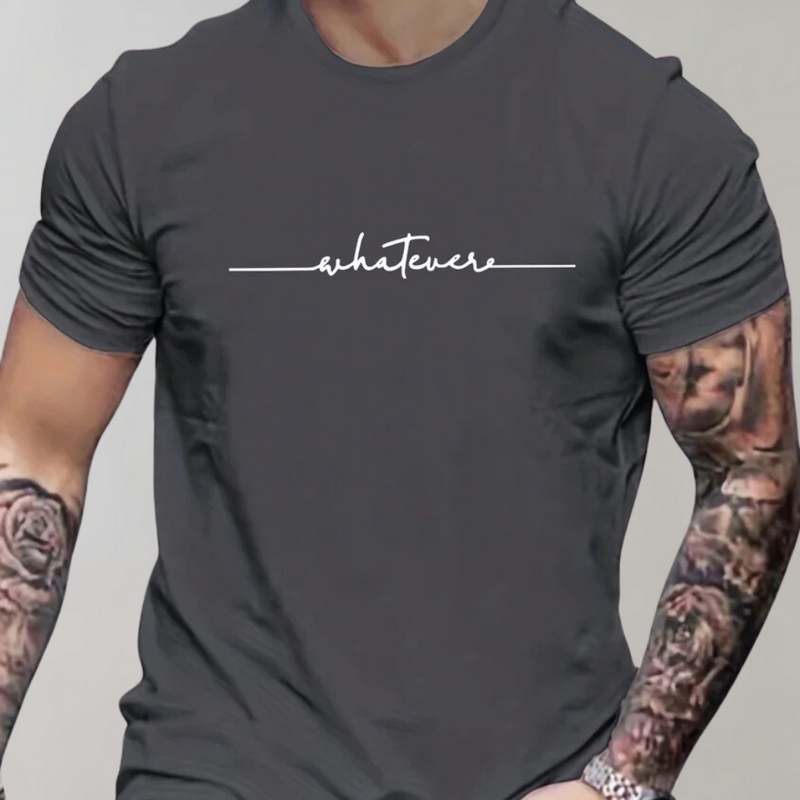Kay - Lässiges Herren T-Shirt mit Rundhalsausschnitt