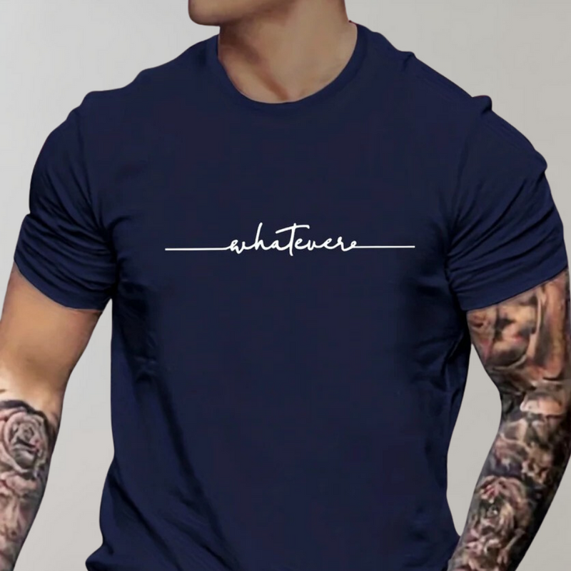 Kay - Lässiges Herren T-Shirt mit Rundhalsausschnitt