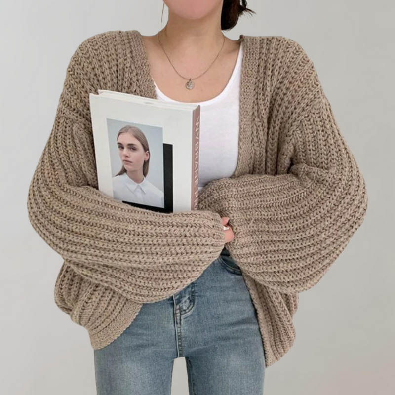 Elegante und bequeme Damen-Strickjacke