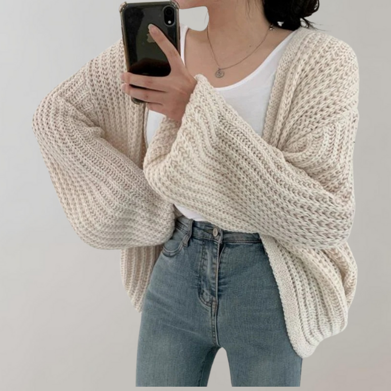 Elegante und bequeme Damen-Strickjacke