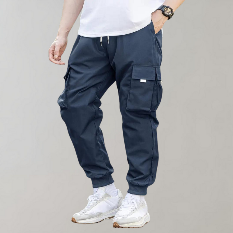 Anker - Herrenhose mit Kordelzug und Klappentaschen