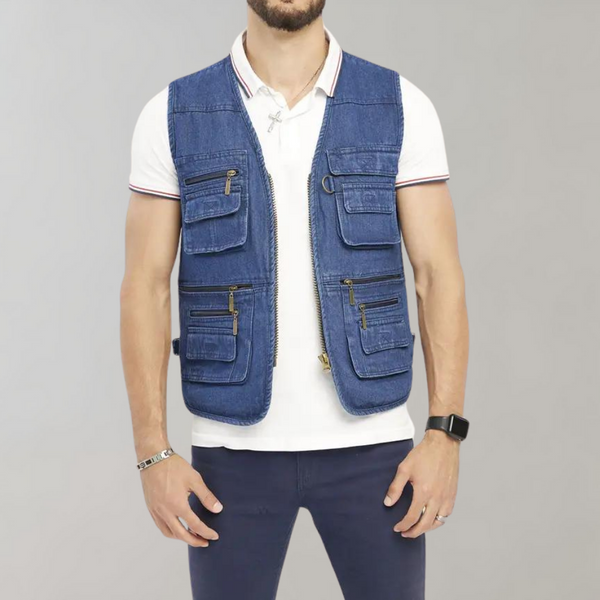 Bequemer und eleganter Pullover mit Taschen