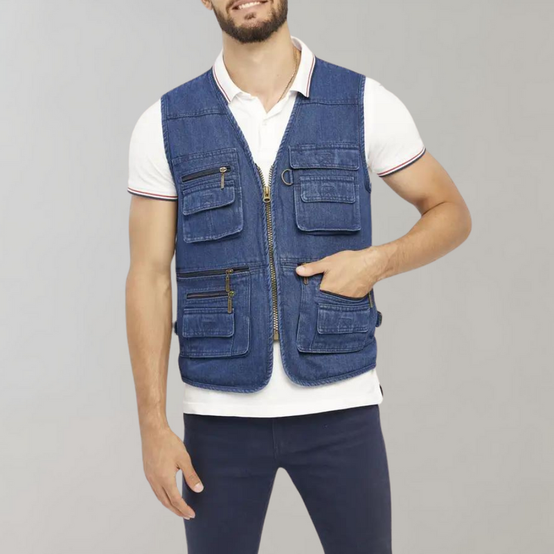Bequemer und eleganter Pullover mit Taschen
