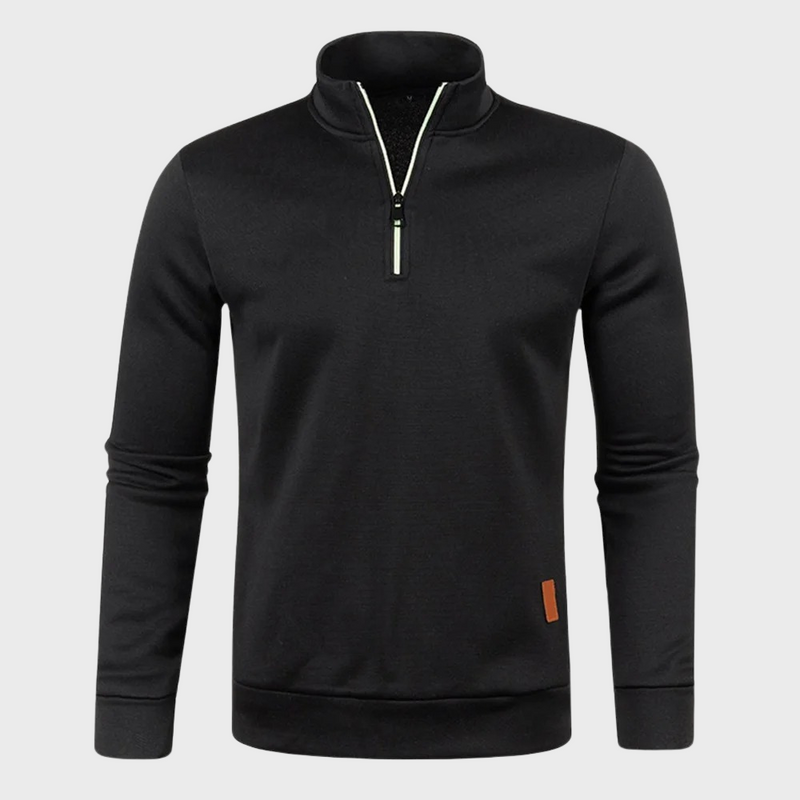 Bequeme Herren Hoodie mit Reißverschluss