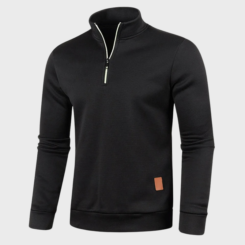 Bequeme Herren Hoodie mit Reißverschluss