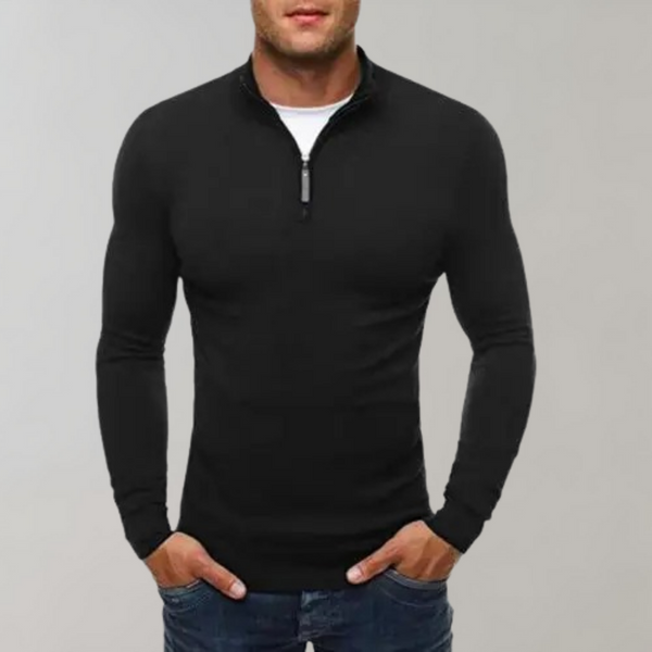 Warme Herren-Hoodie mit Reißverschluss