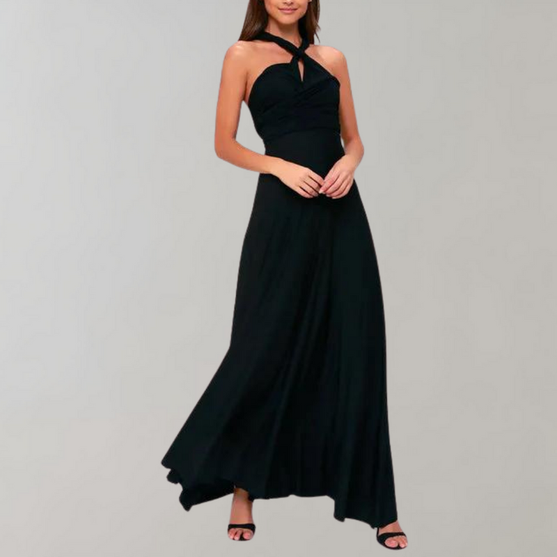 Bequeme und stilvolle Sommer-Wickelkleid für Damen