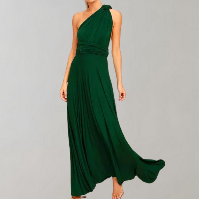 Bequeme und stilvolle Sommer-Wickelkleid für Damen