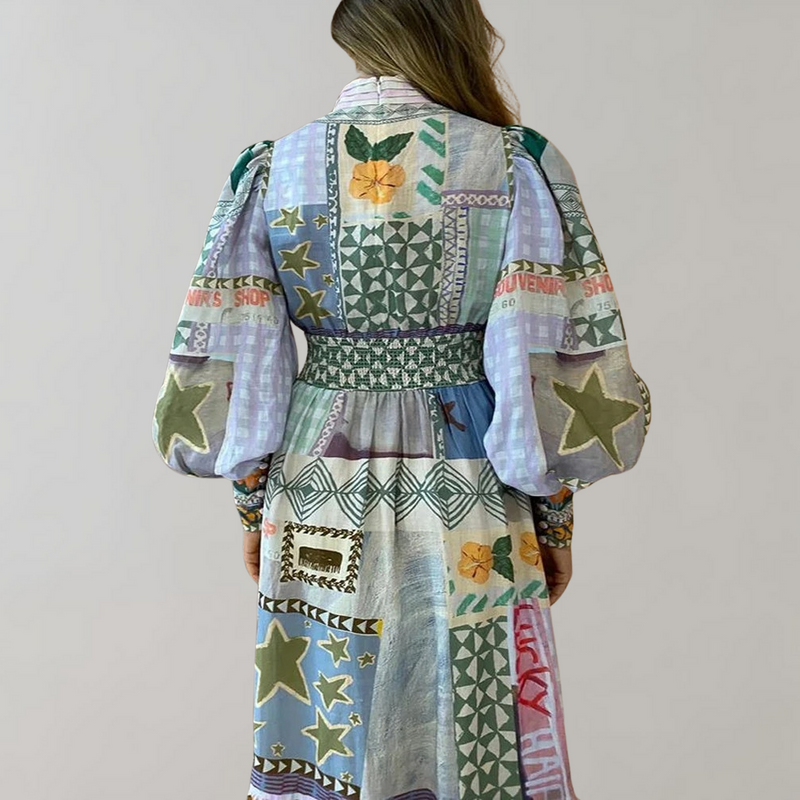 Elegante und bequeme lange Sommerkleid für jeden Anlass