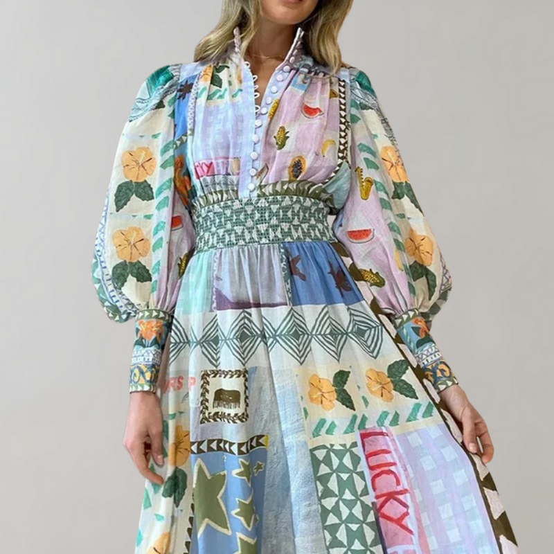 Elegante und bequeme lange Sommerkleid für jeden Anlass