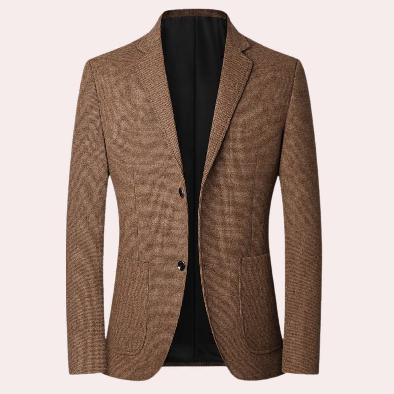 Eleganter Retro-Karoblazer für Männer