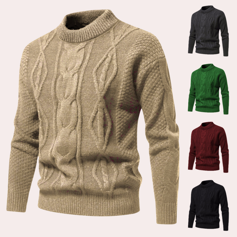 Gemütlicher warmer Herren Pullover