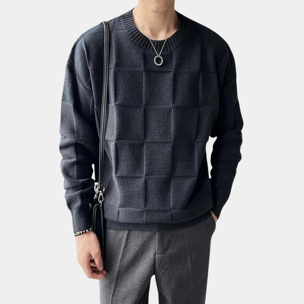 Warme elegante Herren Strickpullover