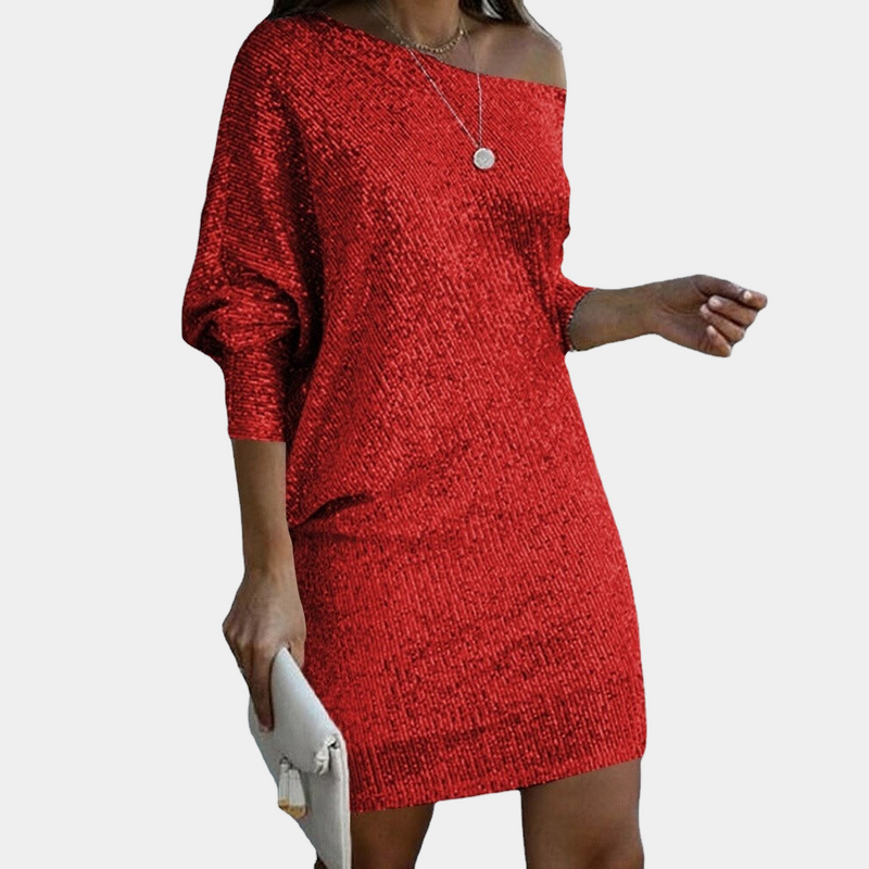 Anastasie - Elegantes Off-Shoulder-Kleid für Damen