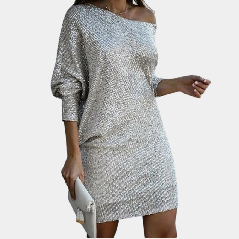 Anastasie - Elegantes Off-Shoulder-Kleid für Damen