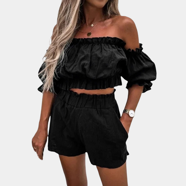 Blanche – Set aus Shorts und Oberteil für Damen