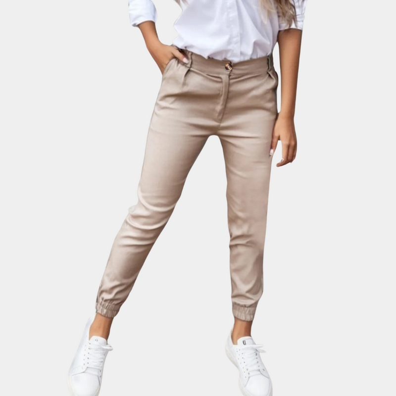 Elegante Hochtaillierte Damenhose für jeden Anlass