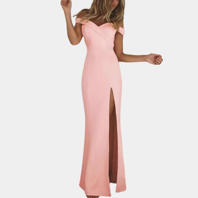 Elegantes off-shoulder Kleid für stilbewusste Frauen