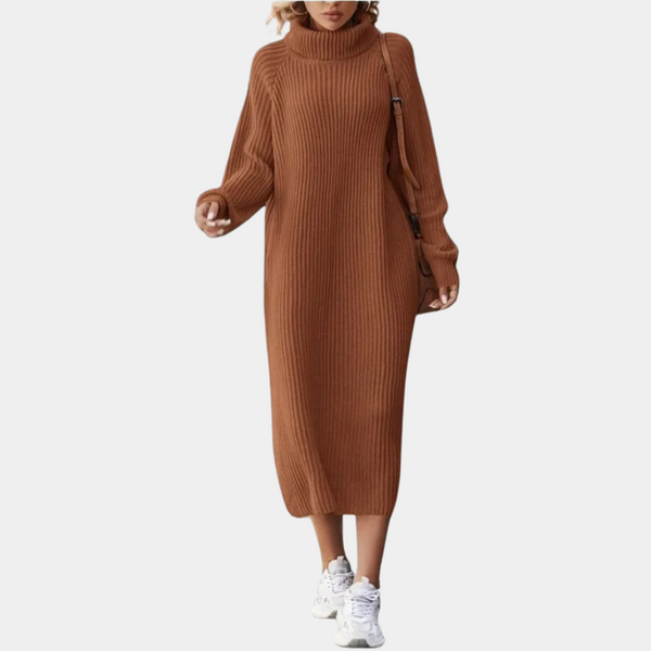 Elegantes und bequemes Damen-Strickkleid für jeden Anlass