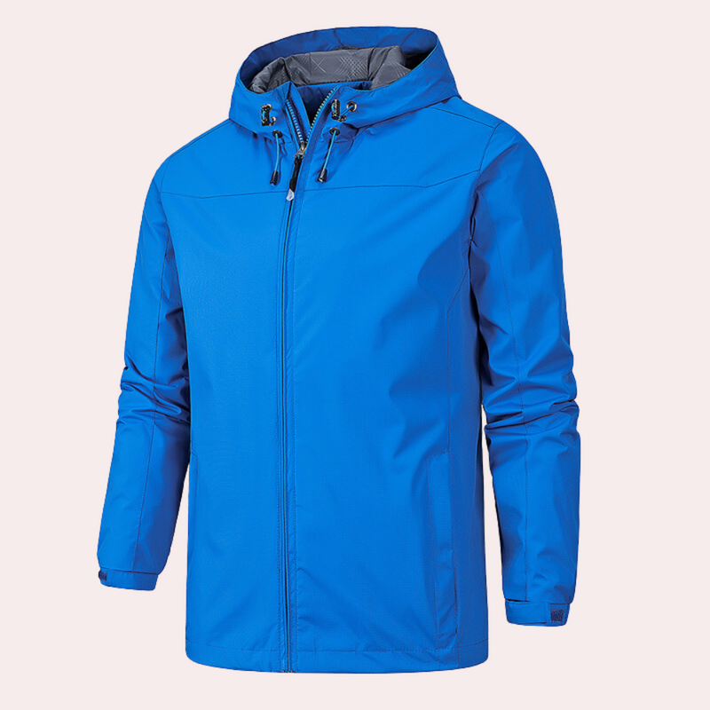 Modische und bequeme Windjacke mit Kapuze