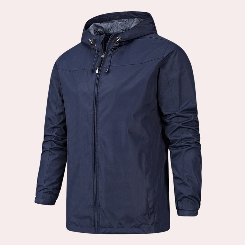 Modische und bequeme Windjacke mit Kapuze