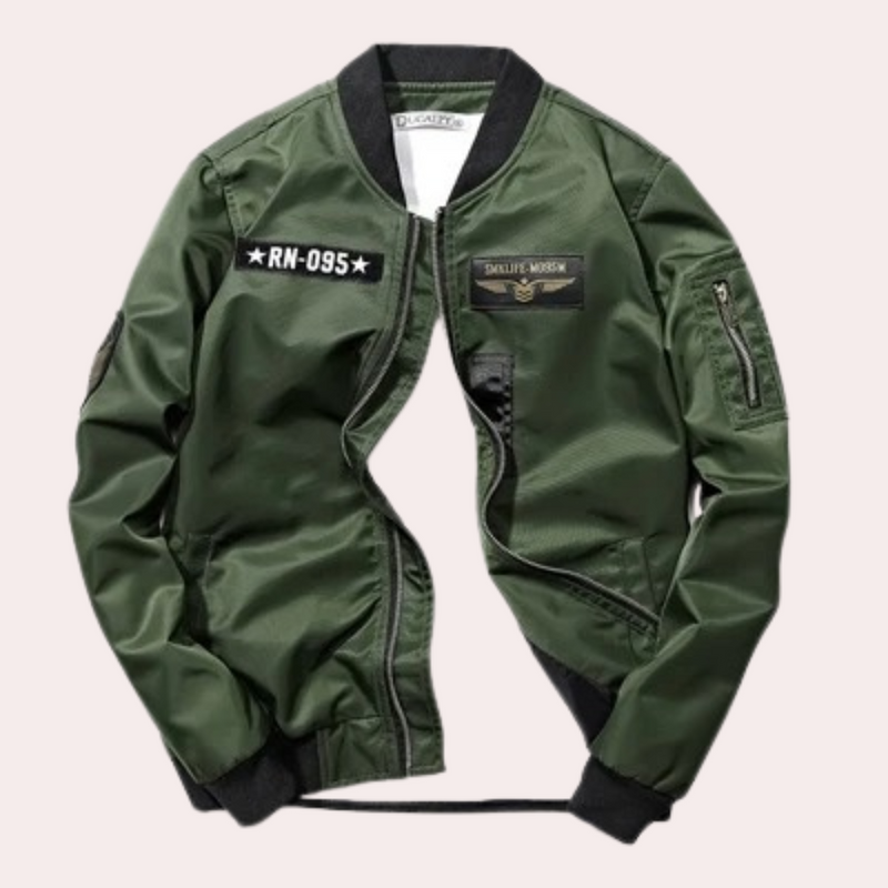 Elegante und bequeme Bomberjacke für Männer