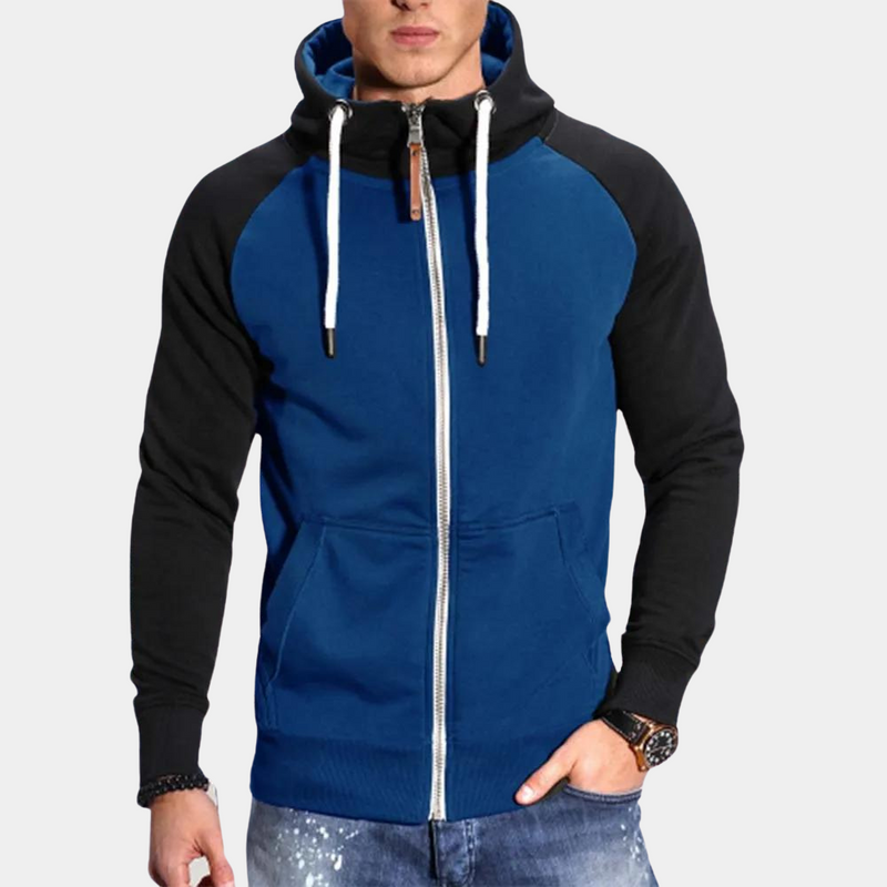 Kuschelig warme Fleecejacke mit Kapuze
