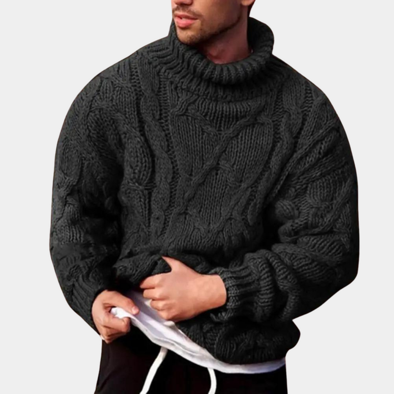 Warmes, stilvolles Herrenpullover
